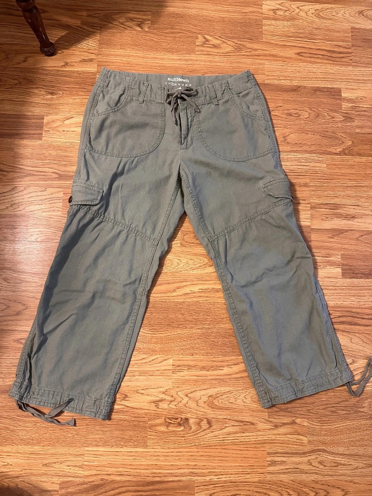 Ruff Hewn Linen Blend Utility Capri