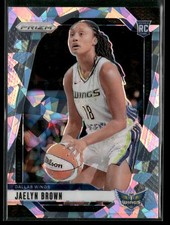 2024 Panini Prizm WNBA Jaelyn Brown 31 Dallas Wings Ice Prizms RC
