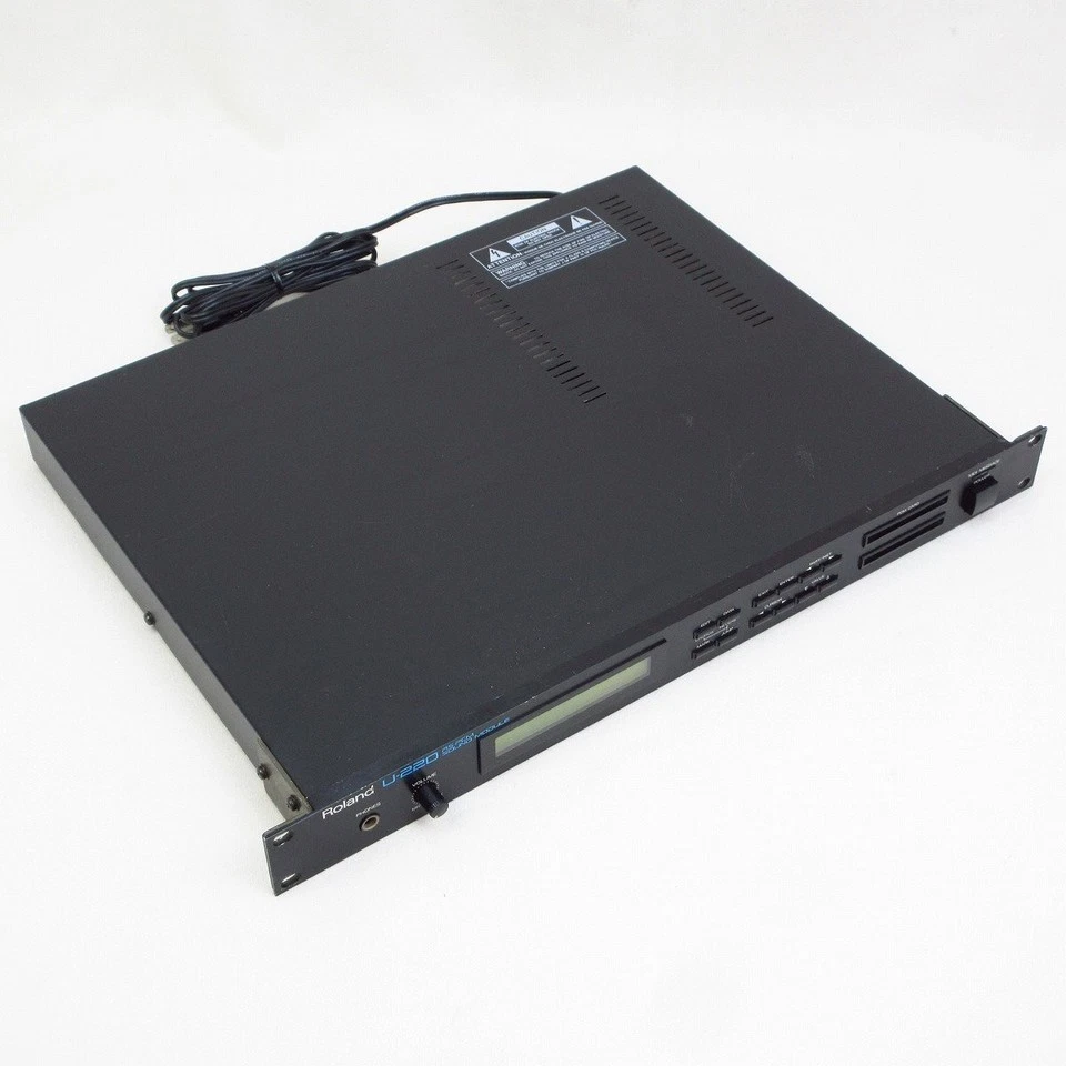 Roland U-220 Soundmodul   Sound Expander Synthesizer, gebraucht - Bild 2 von 4