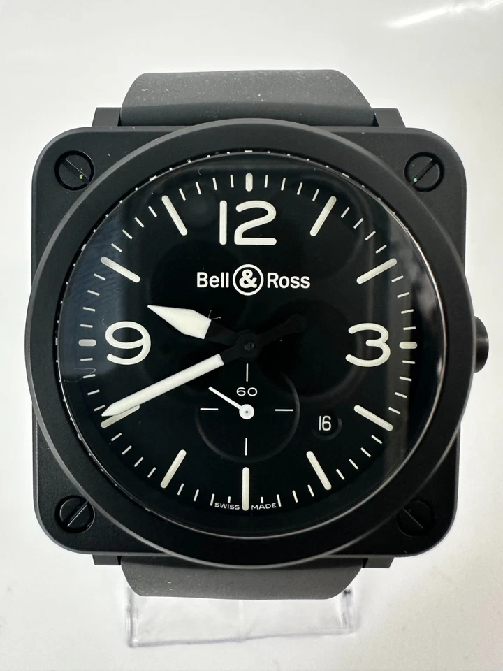 Reloj Pulsera Bell & Ross BRS-64-CMBL Cerámica Negra 39mm Foto 2 de 4