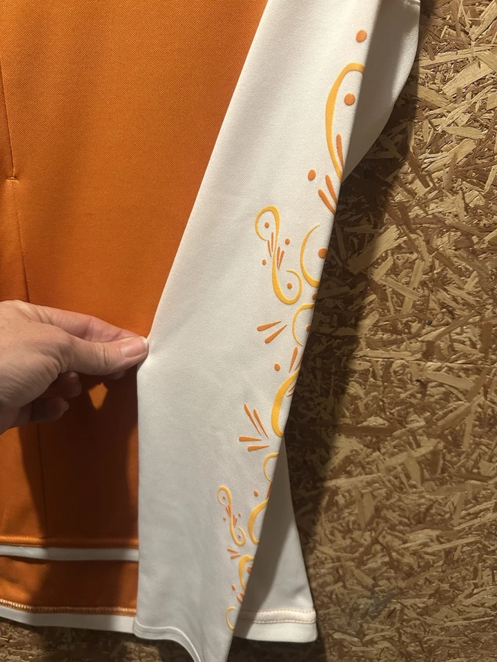 Pearl Izumi Mujer Media Cremallera Manga Larga Naranja Talla L Foto 2 de 4