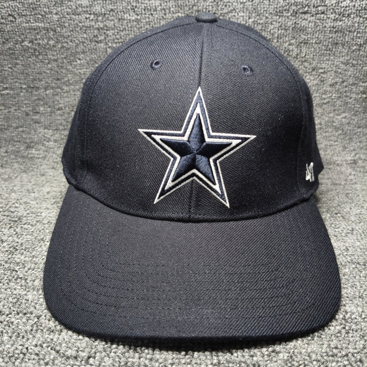 47 Brand Dallas Cowboys NFL Black Strapback Baseball Cap