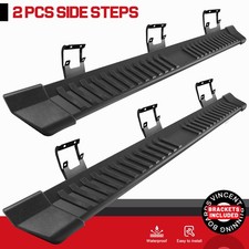 Truck Side Step 6 For 2015-2026 Ford F150 Super Crew Cab V Blk Running Board