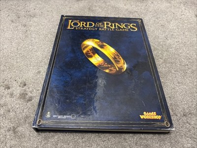 Lord Of The Rings LOTR Strategy Battle Game Rule Book 2005 Games Workshop HC