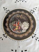 Heinrich Villeroy Et Boch Assiette Conte Russe Tsar Saltan 1986