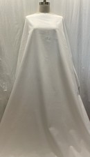 100 Cotton Denim Twill White Apparel Fabric By The Yard 54" Wide