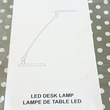 Lampe de bureau LED blanche, lampe de table à éclairage LED  Prix Neuf 140e