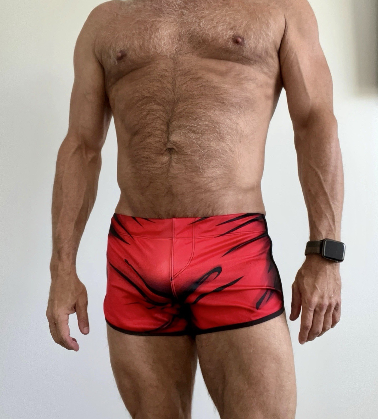 Bang! Men’s Swim Shorts, Medium, Fully Lined, New - Read Description