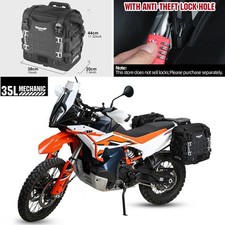 Rhinowalk Motorcycle Pannier Bag Quick-Release Waterproof Anti-Theft Lock Hole
