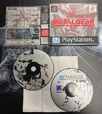 METAL GEAR SOLID PS1 PAL ITA ITALIANO PLAYSTATION 1 RETROGAME VIDEOGIOCO