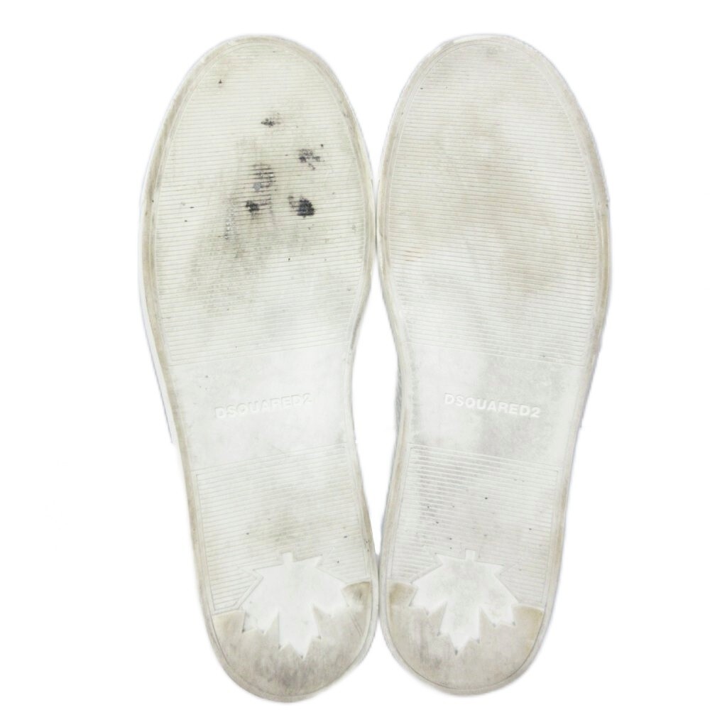 DSQUARED2 Sneakers Python Leather Low Cut Logo Pl… - image 6