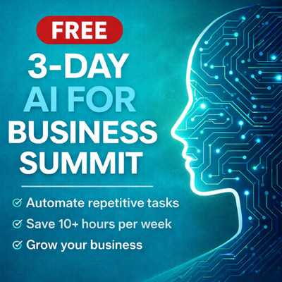 3-Day AI For Business Virtual Summit   Learn Practical AI Tools for Business