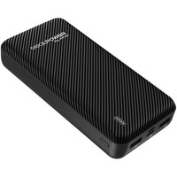 Realpower PB-20000 SE Powerbank Black Carbon
