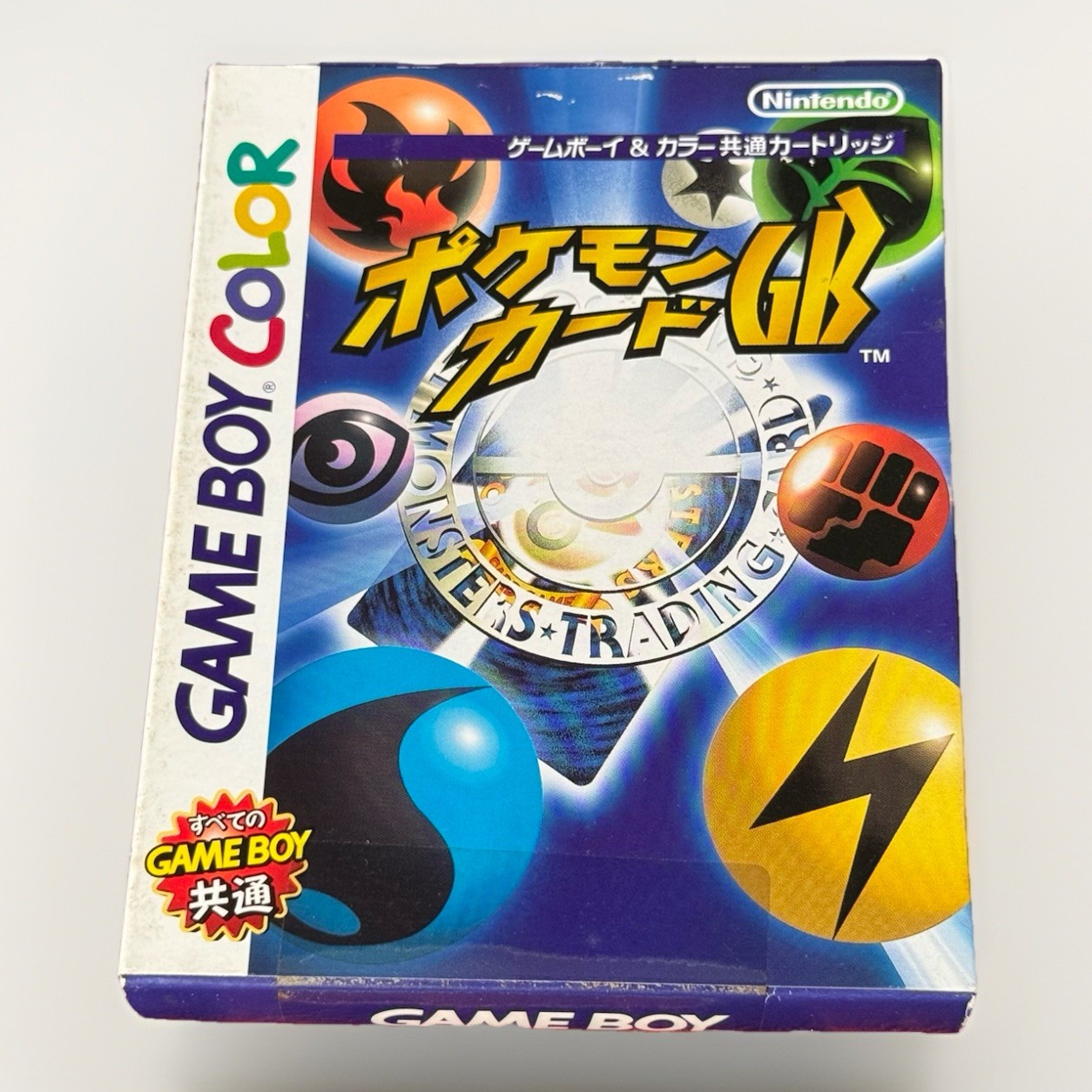 Pokemon Card GB2 Team GR CIB Complete in Box Game Boy Color Japanese Tested