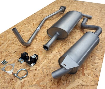 Échappement Neuf Pour Renault Espace 4 IV 2.0 Et 2.0 Turbo - Silencieux Complet, Kit De Montage, Garantie 30 Mois