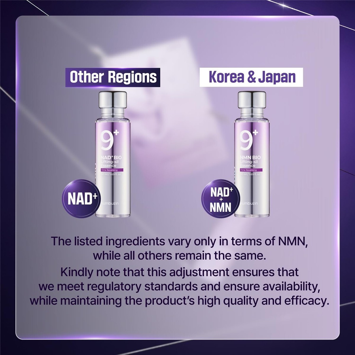 numbuzin No.9 Essence | NAD+ BIO Lifting-sil Essence | Lifting