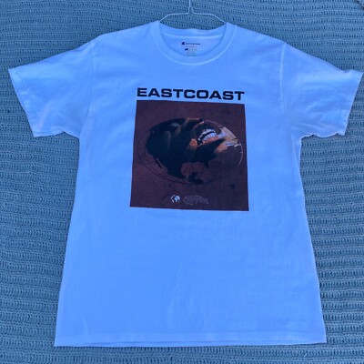 Champion Eastcoast ASAP Ferg Shirt Adult Medium Mens M White Tee
