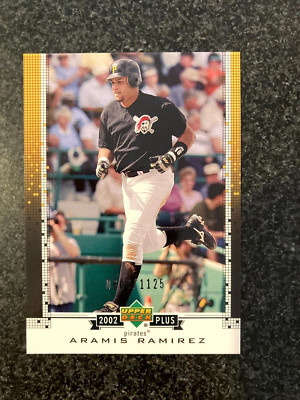 2002 Upper Deck UD Plus Hobby #92 Aramis Ramirez /1125 PIRATES B17