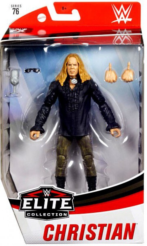 WWE Wrestling Elite Collection Series 76 Christian Action Figure [Black Jacket]