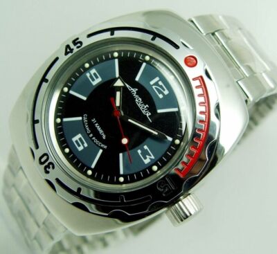  Automatik VOSTOK Automatikwerk 2415 mit 31 Rubinsteinen   SCHNELL & GRATIS