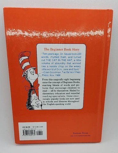 Grüne Eier und Schinken von Dr. Seuss - veröffentlicht von Random House Anfängerbücher 1988 - Bild 2 von 4