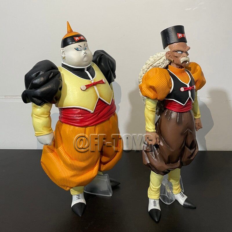 Android 19 and Android 20 Dr. Gero figure set Dragon Ball Z jumbo