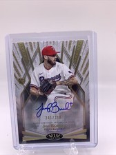 2022 Topps Tier One JOE BARLOW #/299 - RC ROOKIE AUTO - ON CARD - TEXAS RANGERS