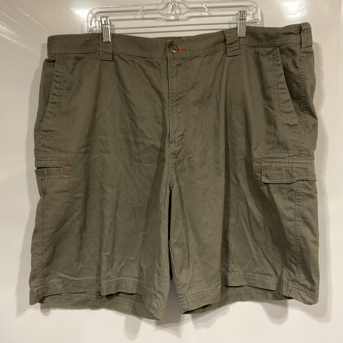 Mens Berkley Jensen Cargo Shorts Olive Green Size 44 Gem