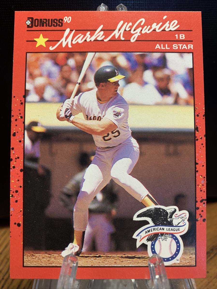 RYAN MARC & McGINLEY ARMITANOポストカード付 1990 Donruss Mark McGwire Oakland Athletics #697 | eBay