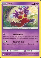 Pokemon Jynx (38/78) Shining Legends LP
