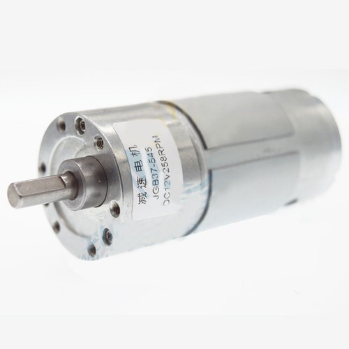 Jgb37 545 12v 24v 7 1000rpm Dc Gear Motor Large Torque For Diy Smart Car Ebay