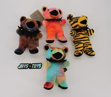 Lot of 4 Grateful Dead Beanie Bears 1997 Liquid Blue - New with Tags