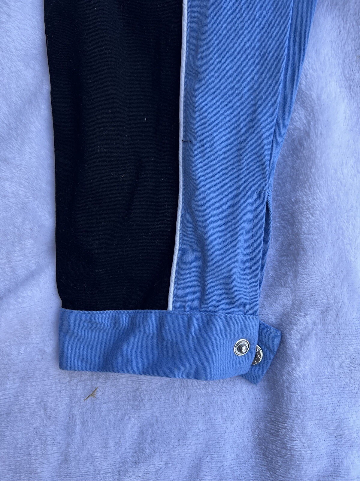 High Waisted Cargo Pants/baggy Patchwork /pants S… - image 6