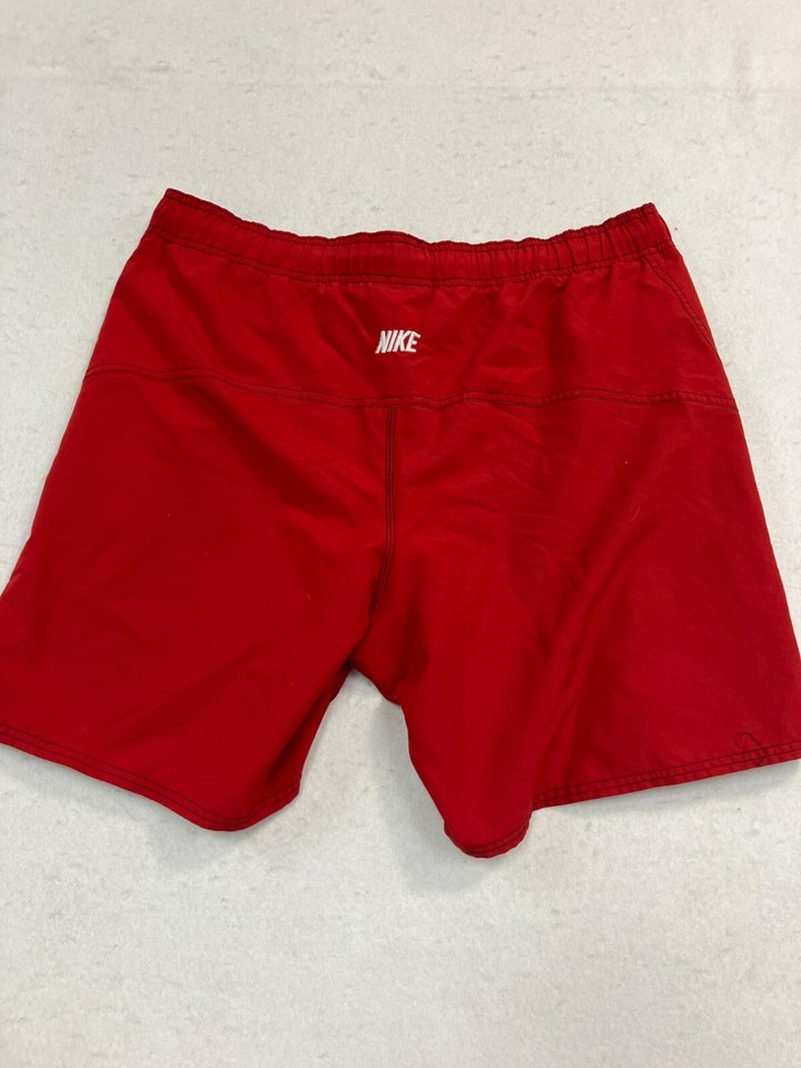 Red Vintage Nike Shorts 2198 eBay