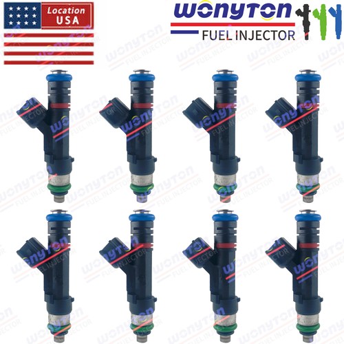 8Pcs Fuel Injectors EV14 For Dodge Ram 1500 Pickup Durango 4.7L 0407