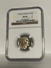 NICE! 1938 D/D Buffalo 5c Coin NGC MS66