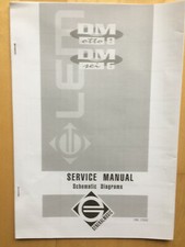 DM6 DM8 LEM Schematic Diagrams Manuale di servizio Generalmusic GEM NUOVO