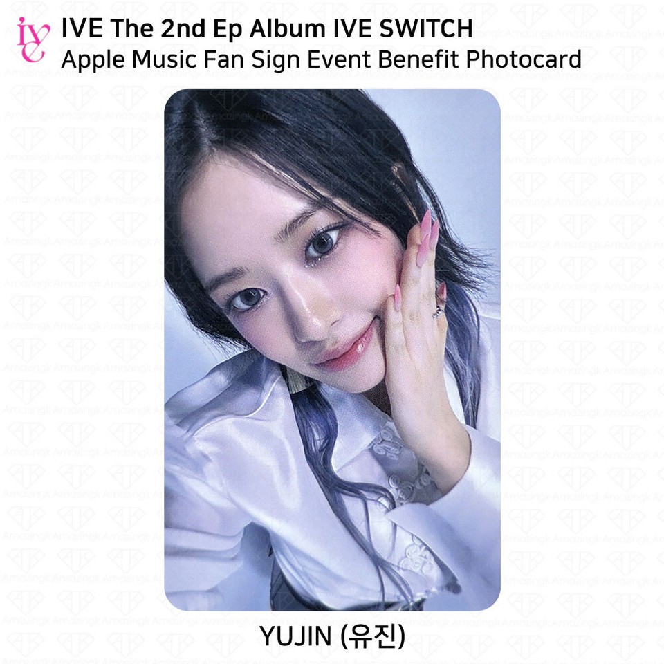 Fan Sign I've IVE The 2nd EP Album IVE SWITCH Apple Music 1st Fan Sign Event Benefit ...