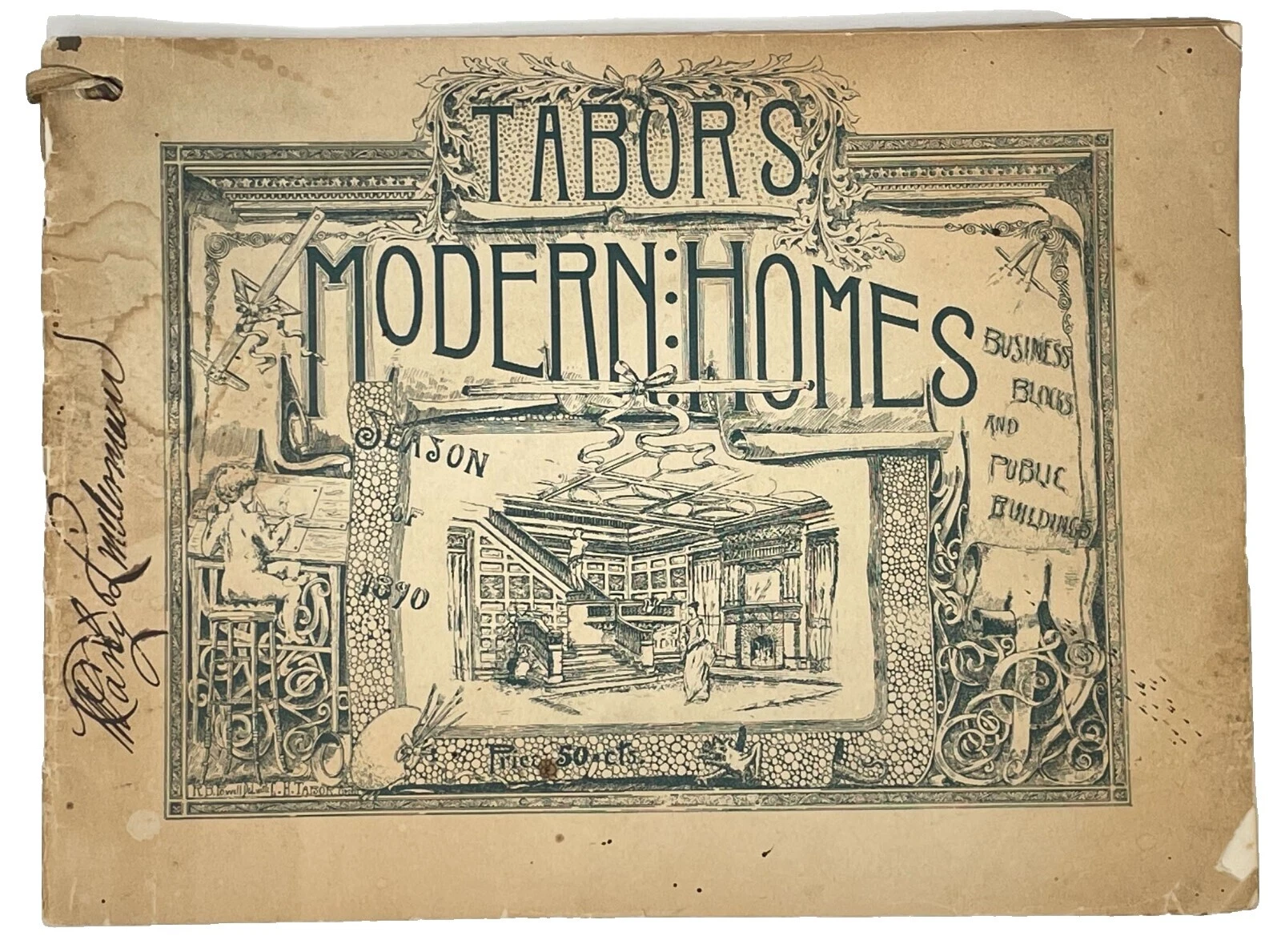 Antiguo original década 1890s antigüedades arquitectónicas y para Jardín