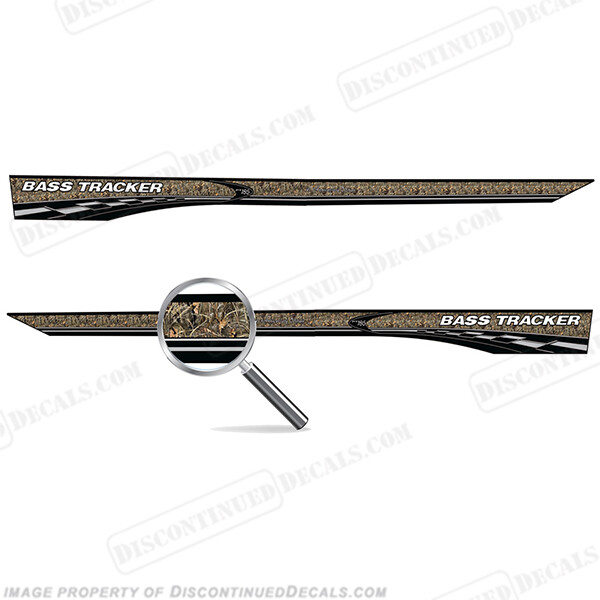 Fits Bass Tracker Tournament TX Decals Max 4 Camo
