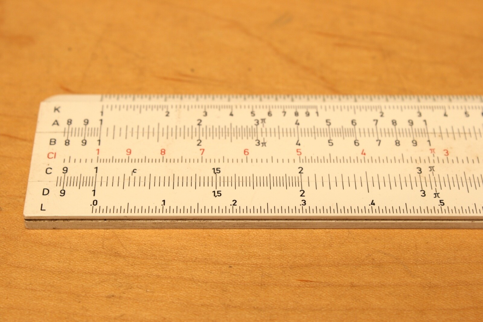Rare Vintage 1960's Hoffman No.601 UTO Advertising Slide Rule, Norton Co.