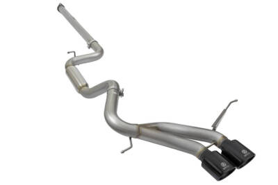 aFe Takeda 3'' 304 Exhaust System Black Tips For Focus ST 13-18 2.0L Ecoboost