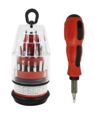 30-in-1 Magnetic Screwdriver Bit Multi Tool Repair Set Phillips Torx Slotted Hex
