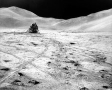 NASA APOLLO 15 LUNAR MODULE ON MOON 8x10 GLOSSY PHOTO PRINT