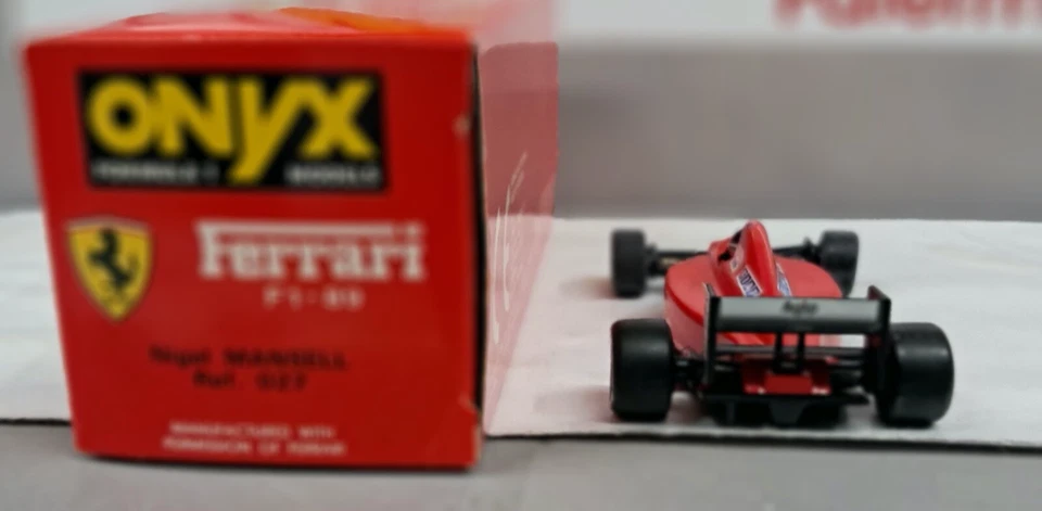 ONYX 1/43 - FERRARI F1 89 NIGEL MANSELL REF.027 - Immagine 3 di 4