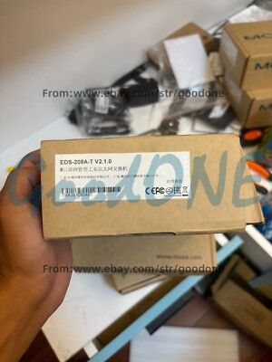 1PC NEW MOXA EDS-208A-T Wide-Temperature 8-Port Industrial Ethernet Switch