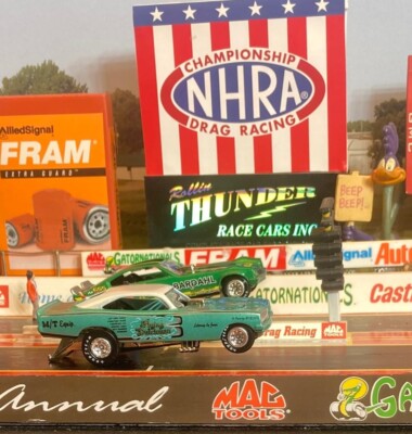MOPAR 1968 DODGE CHARGER FLYING DUTCHMAN NHRA FUNNY CAR LEGENDS MINT ON CARD