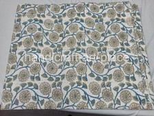 Handmade King Size Bedspread Quilt Indian Unique Kantha Hand Block Print
