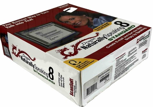 Dragon NaturallySpeaking 8 Standard ScanSoft for PC - Turn Talk to Text - Picture 4 of 5