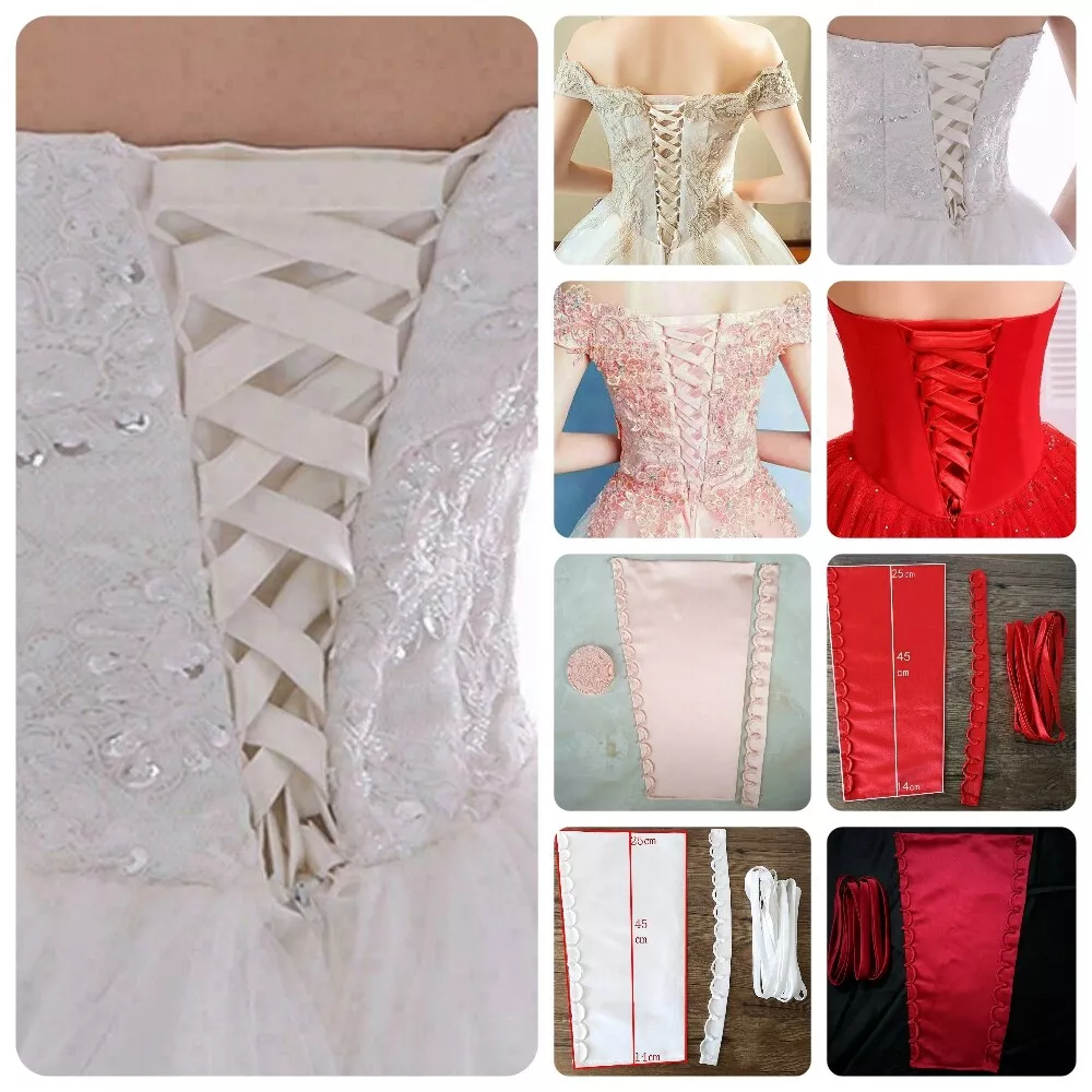 Corset clearance zipper dress